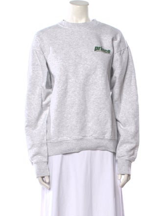 Sporty & Rich Crew Neck Long Sleeve Sweatshirt