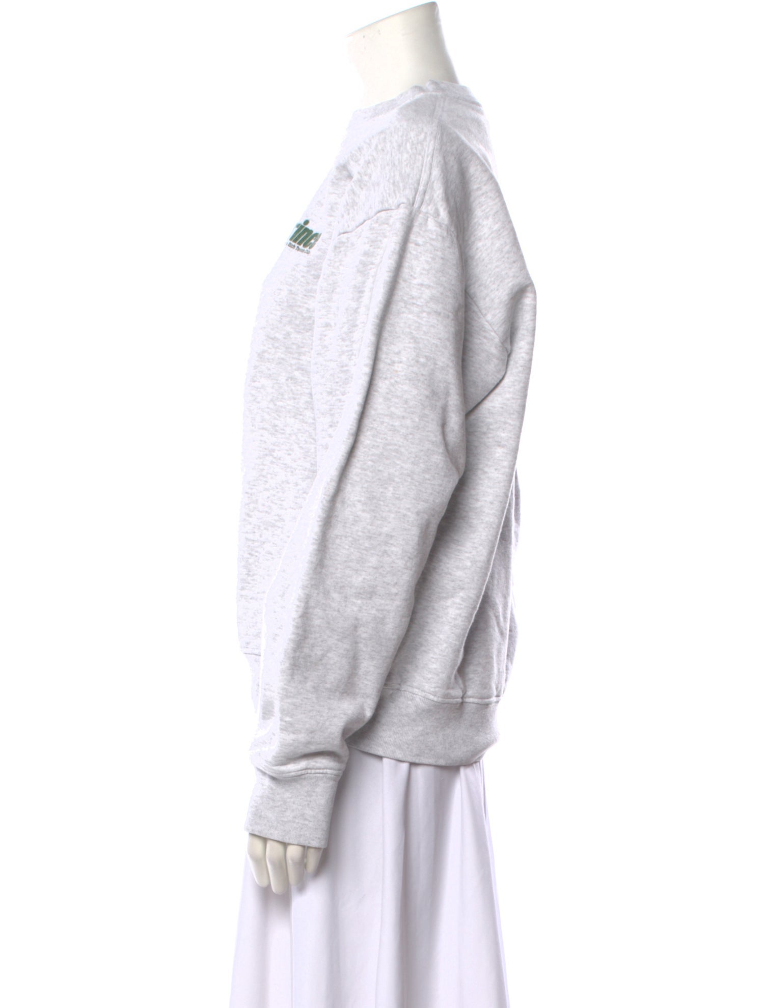 Sporty & Rich Crew Neck Long Sleeve Sweatshirt