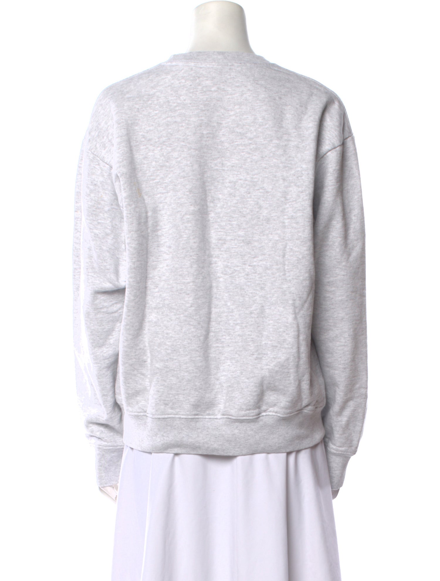 Sporty & Rich Crew Neck Long Sleeve Sweatshirt