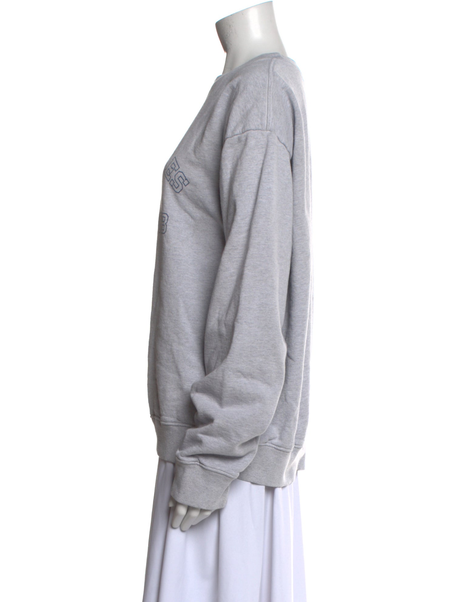 Sporty & Rich Graphic Print Crew Neck Sweatshirt