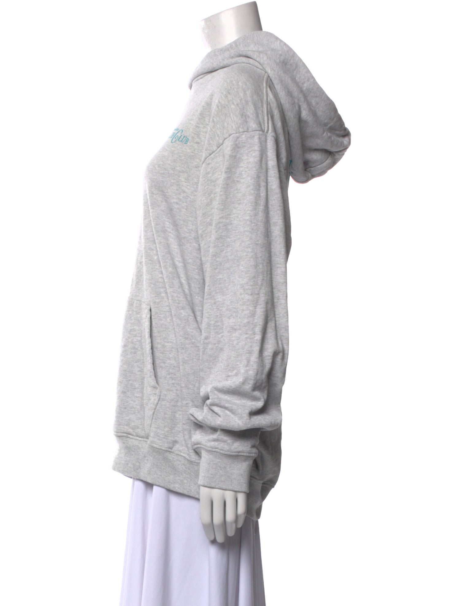 Sporty & Rich Cowl Neck Long Sleeve Sweatshirt