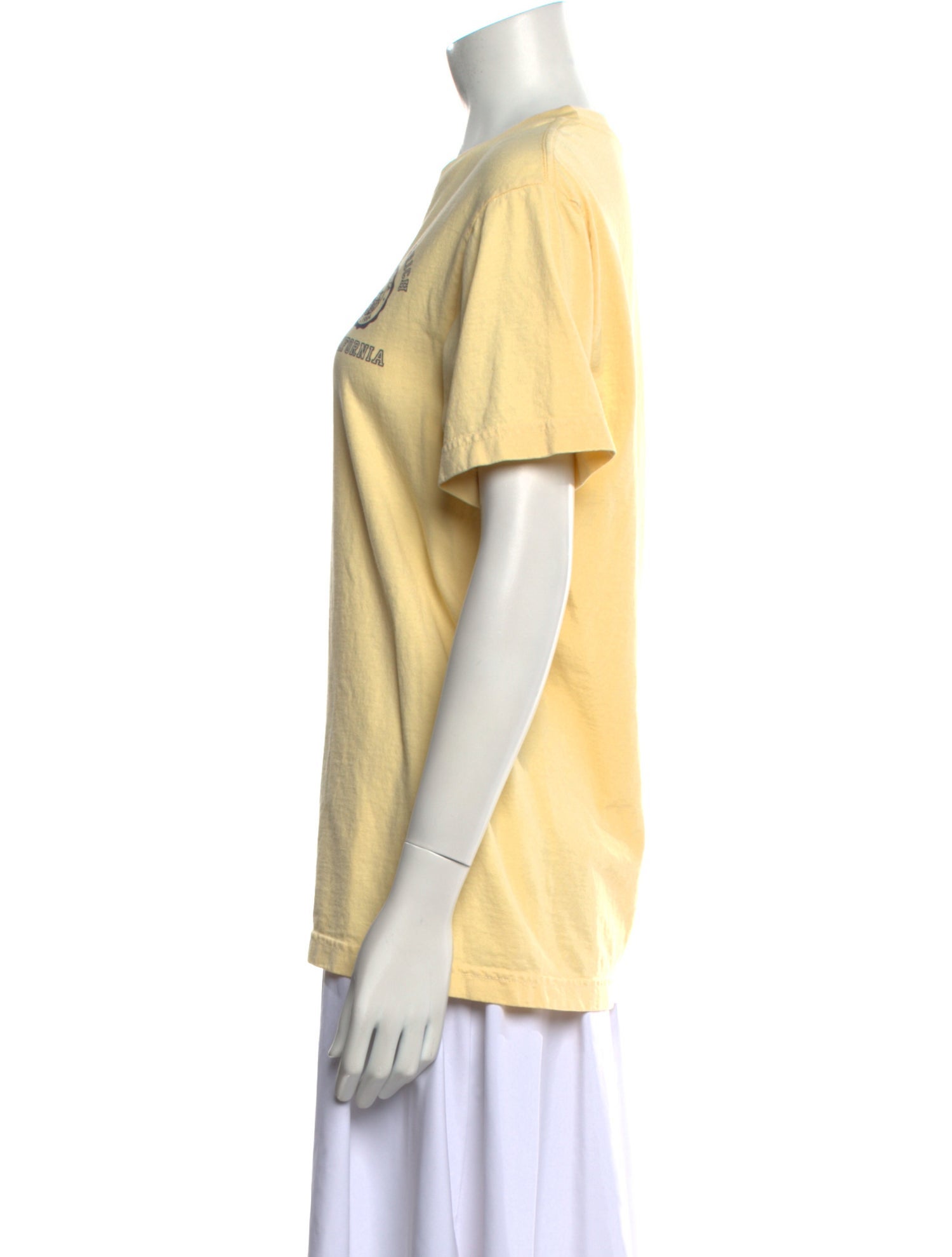 Sporty & Rich Graphic Print Crew Neck T-Shirt