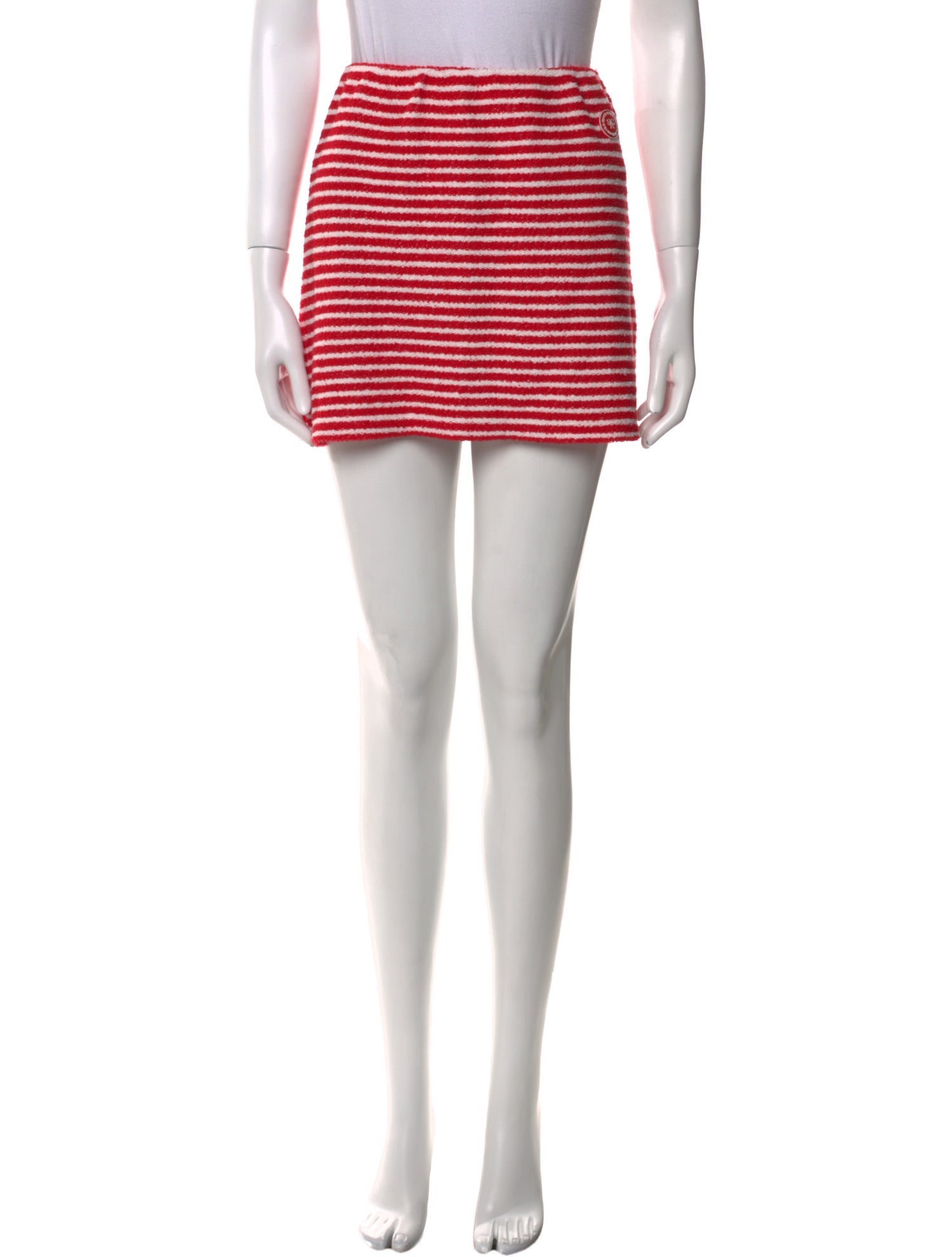 Sporty & Rich Striped Mini Skirt w/ Tags
