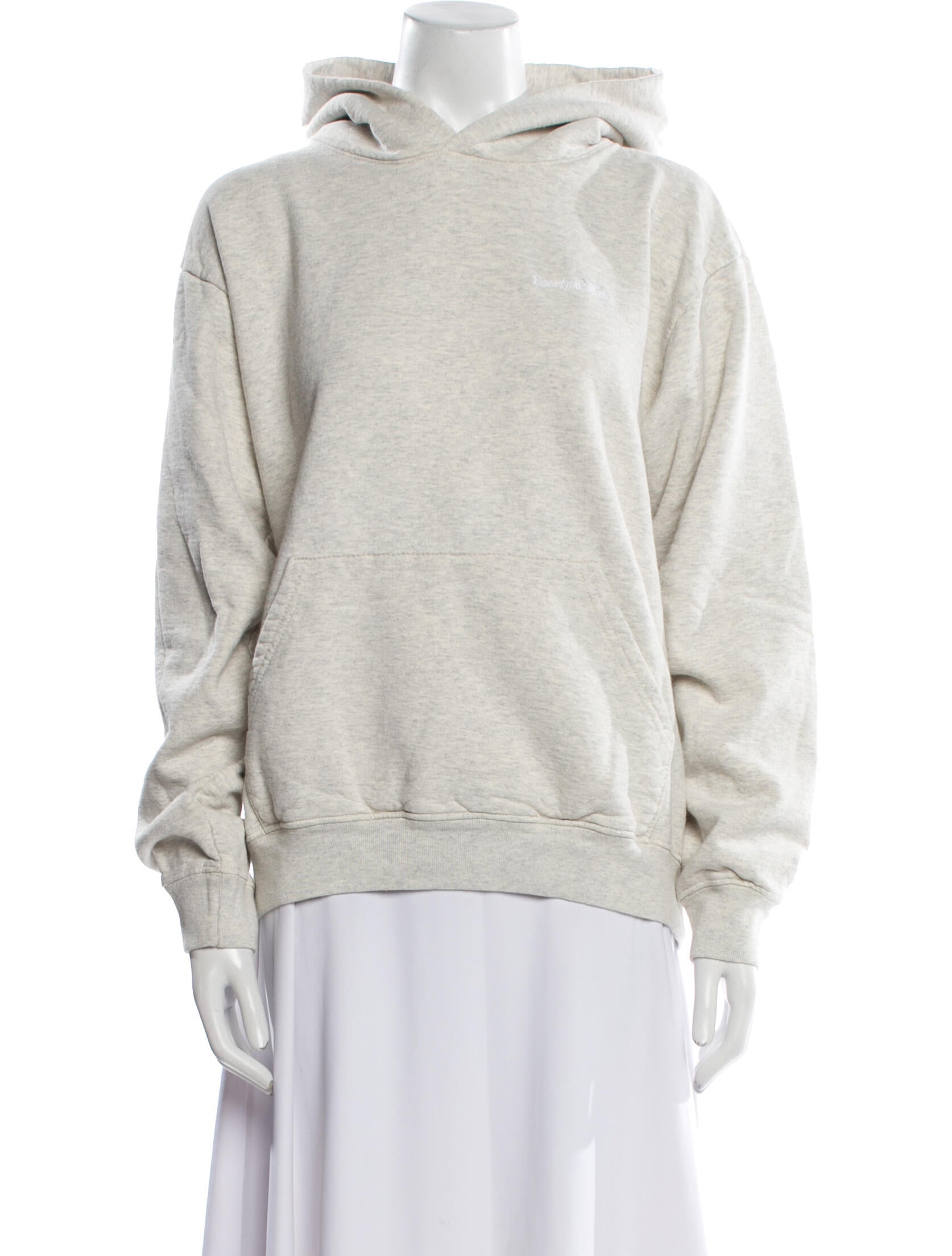 Sporty & Rich Crew Neck Long Sleeve Sweatshirt
