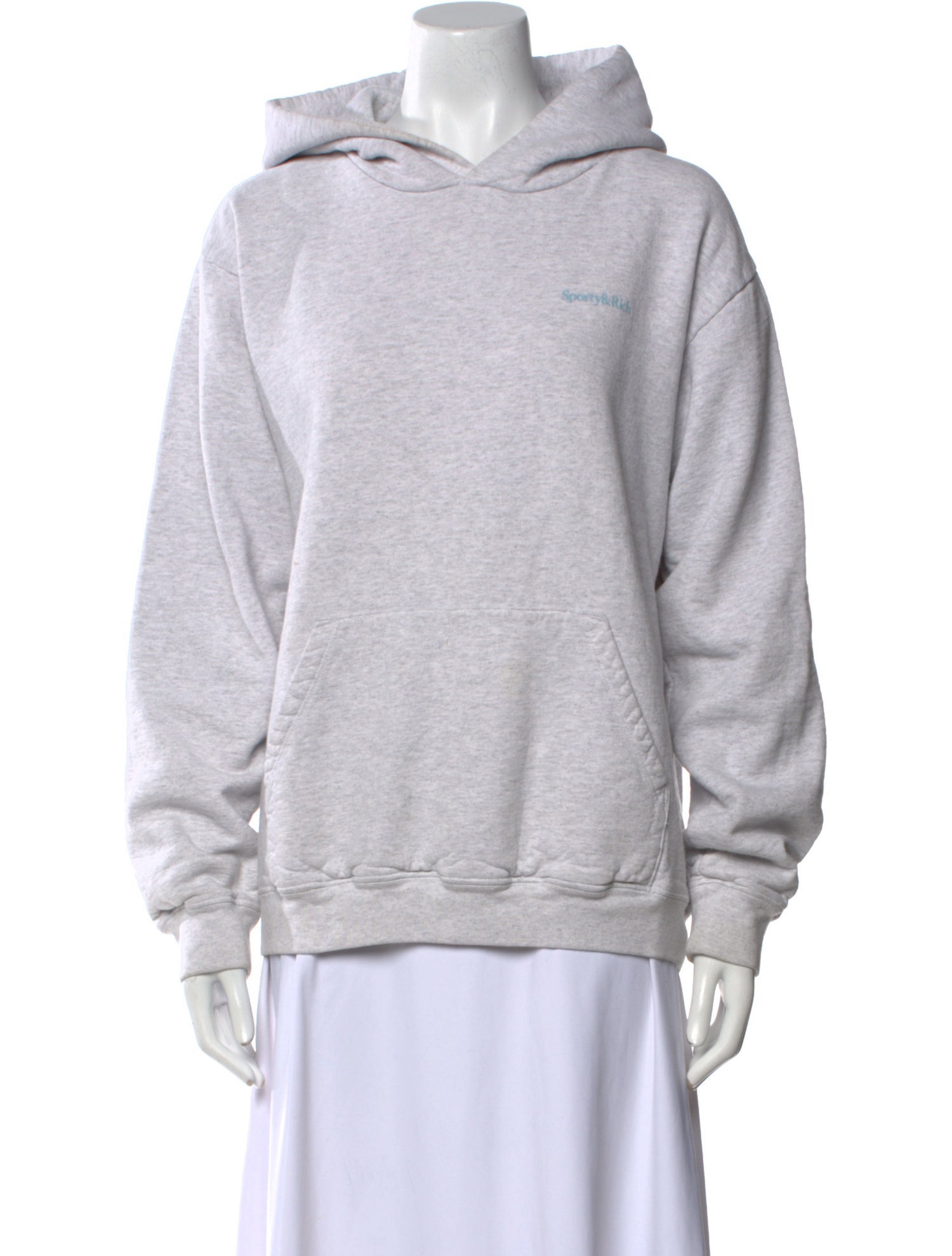 Sporty & Rich Crew Neck Long Sleeve Sweatshirt