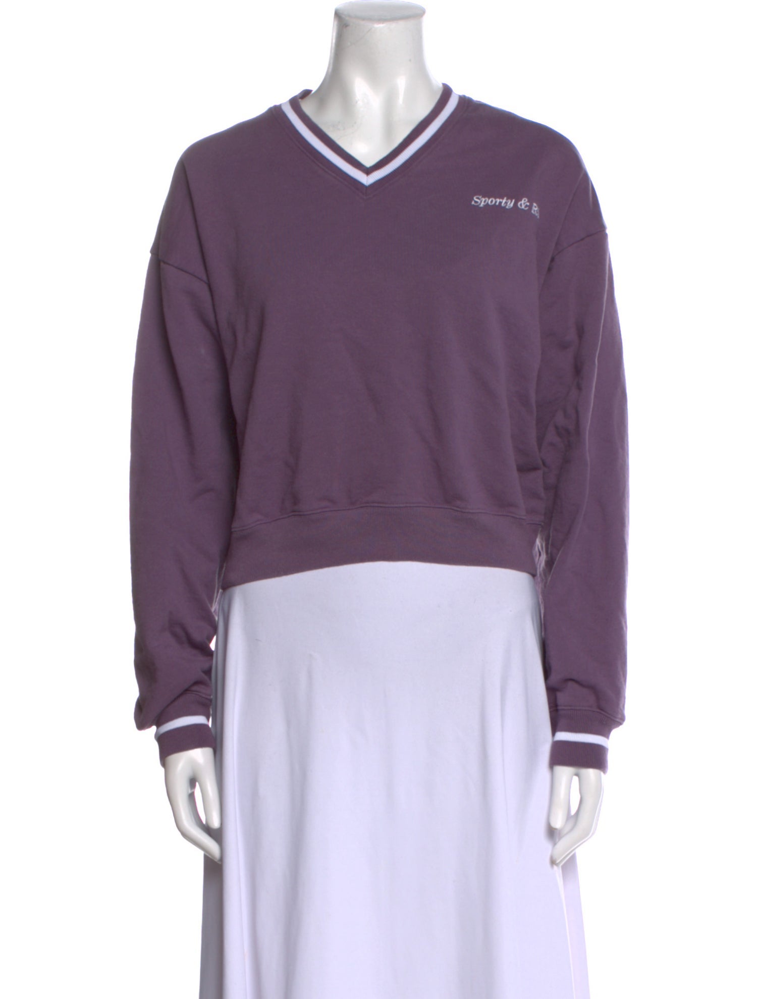 Sporty & Rich V-Neck Sweater