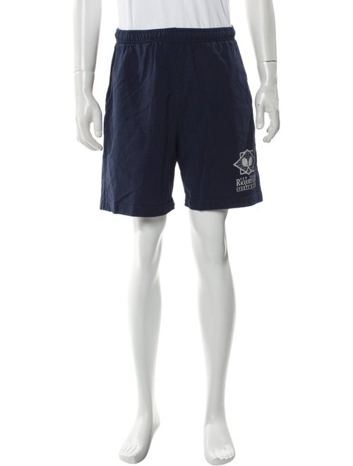 Sporty & Rich Graphic Print Jogger Shorts