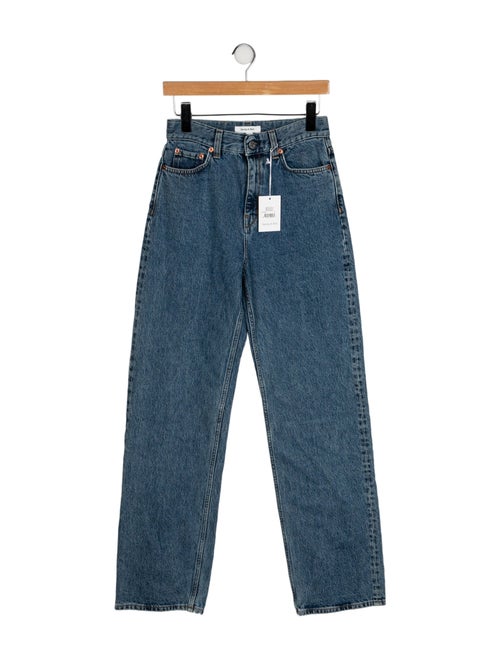 Sporty & Rich High-Rise Wide Leg Jeans