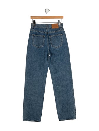 Sporty & Rich High-Rise Wide Leg Jeans