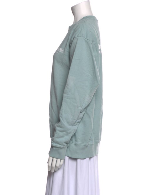 Sporty & Rich Crew Neck Long Sleeve Sweatshirt