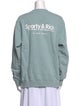 Sporty & Rich Crew Neck Long Sleeve Sweatshirt