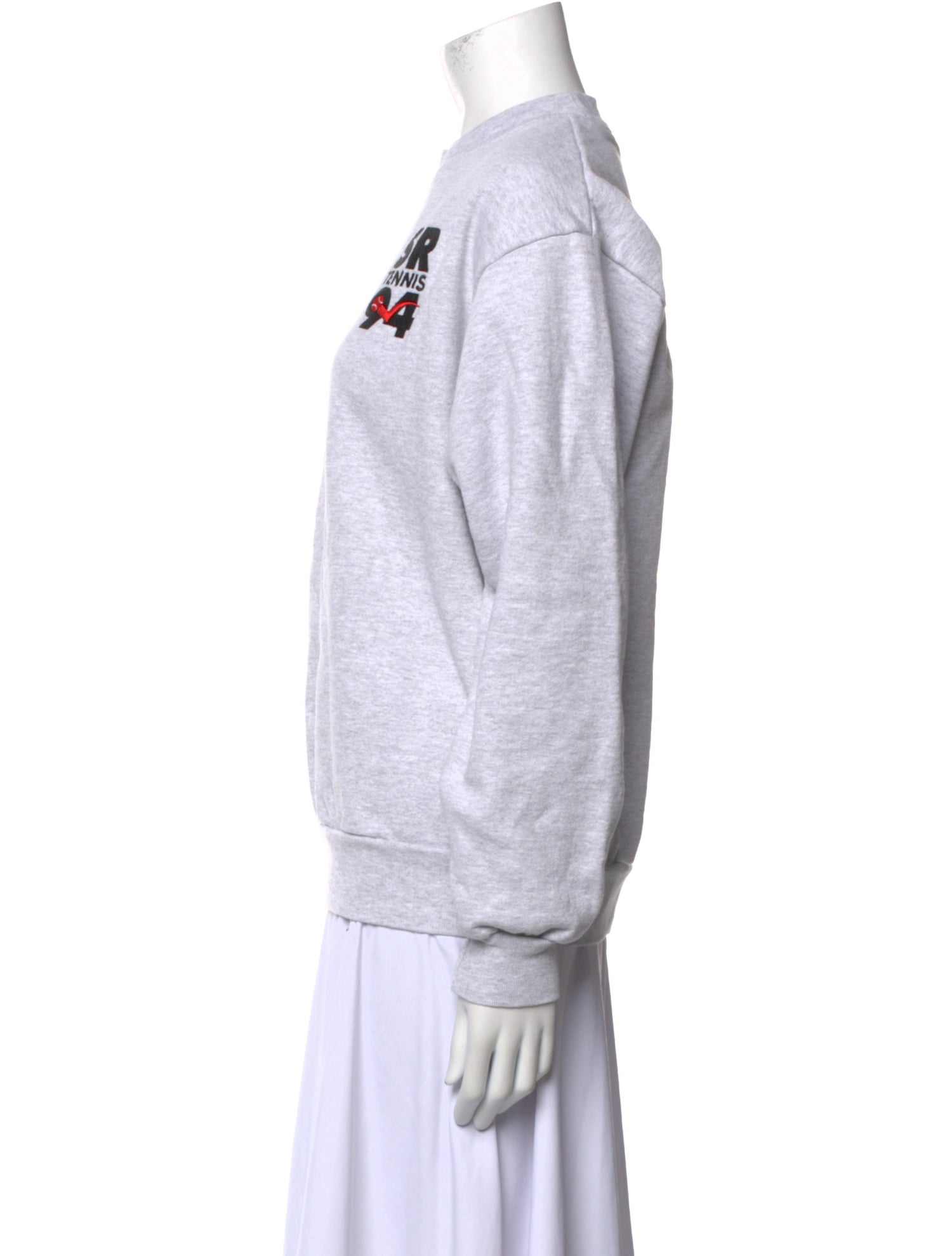 Sporty & Rich Crew Neck Long Sleeve Sweatshirt