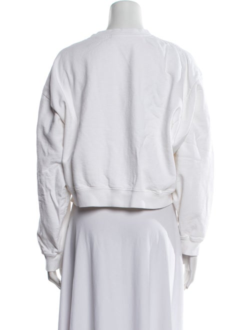 Sporty & Rich Graphic Print Crew Neck Sweatshirt