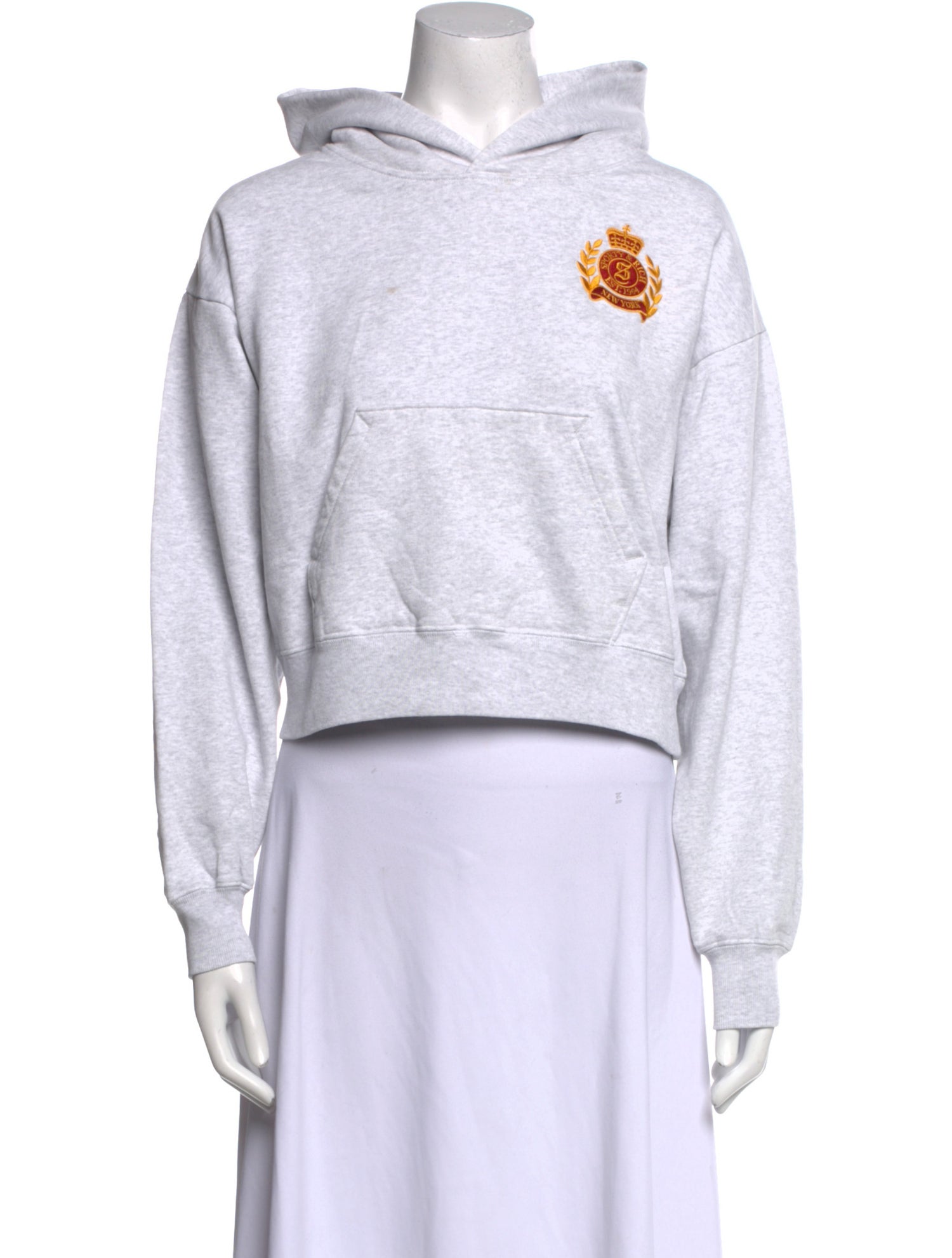 Sporty & Rich Patterned Crew Neck Sweatshirt