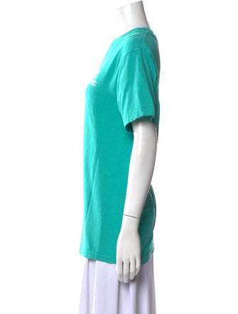 Sporty & Rich Graphic Print Crew Neck T-Shirt