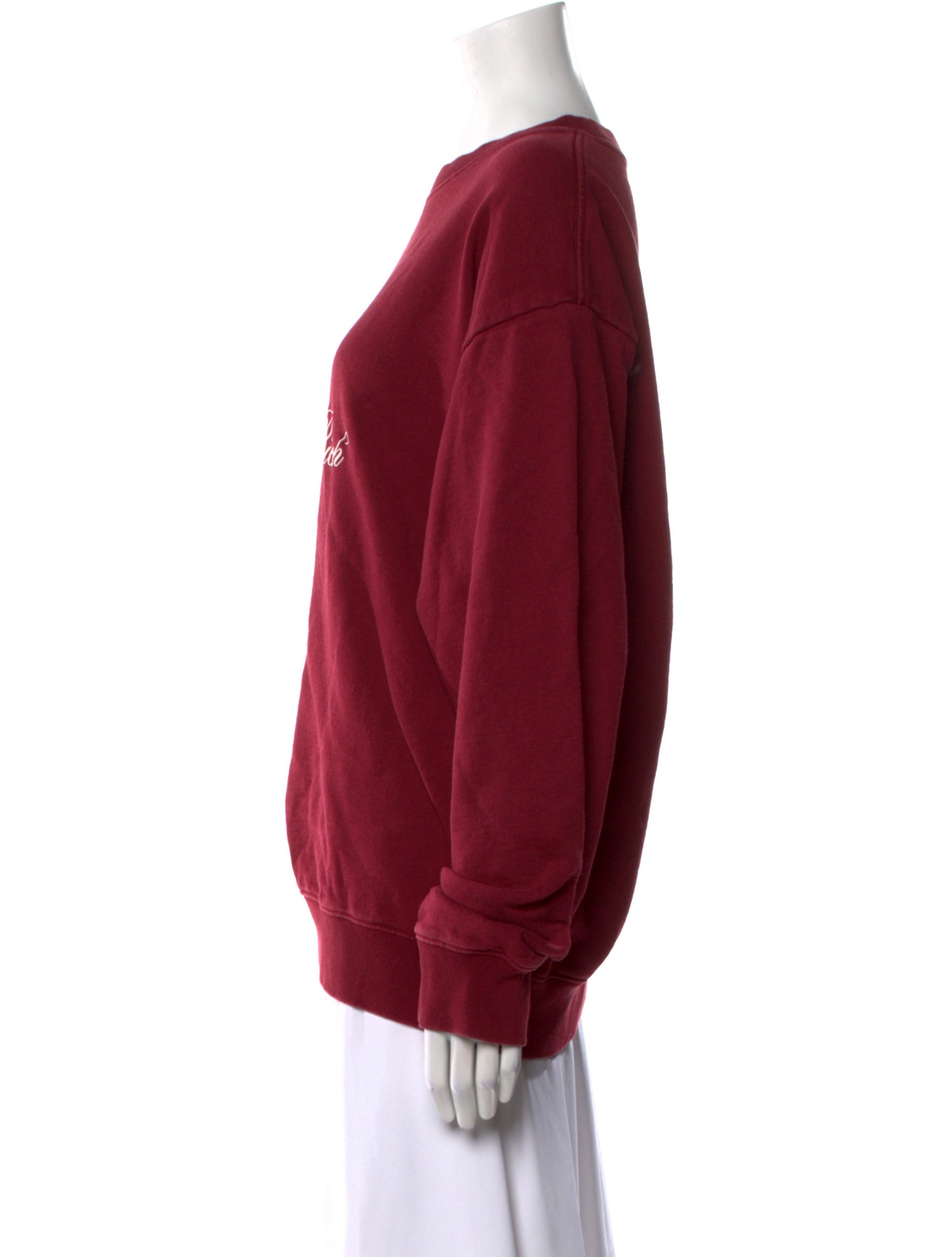 Sporty & Rich Graphic Print Crew Neck Sweatshirt