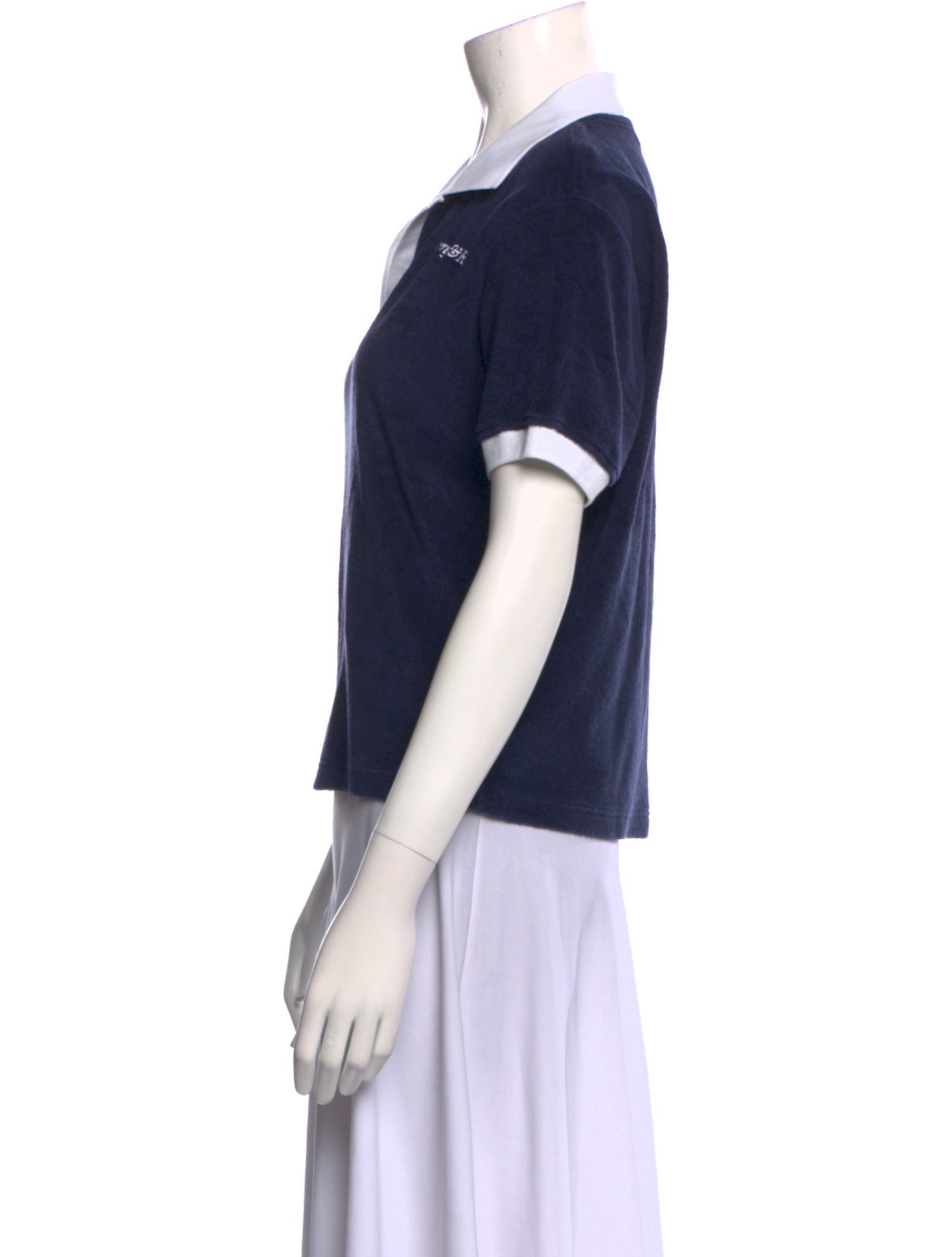 Sporty & Rich Short Sleeve Polo