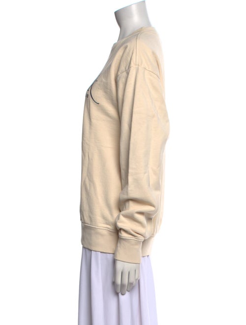 Sporty & Rich Graphic Print Crew Neck Sweatshirt