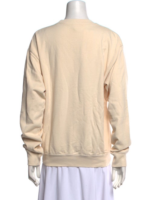 Sporty & Rich Graphic Print Crew Neck Sweatshirt