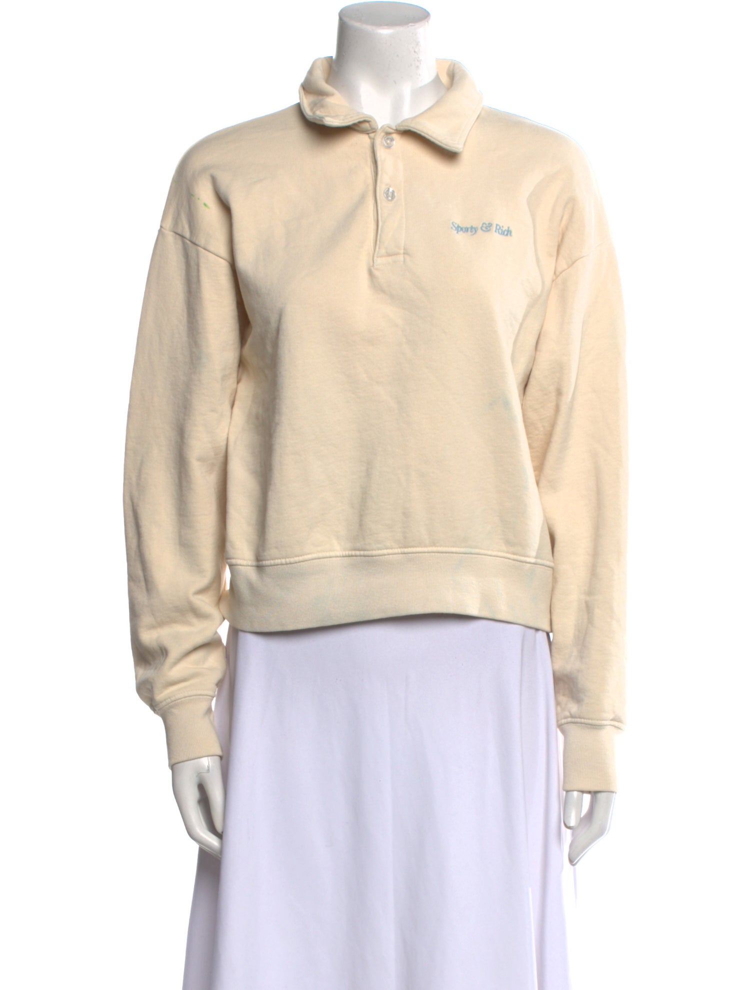 Sporty & Rich Long Sleeve Sweatshirt