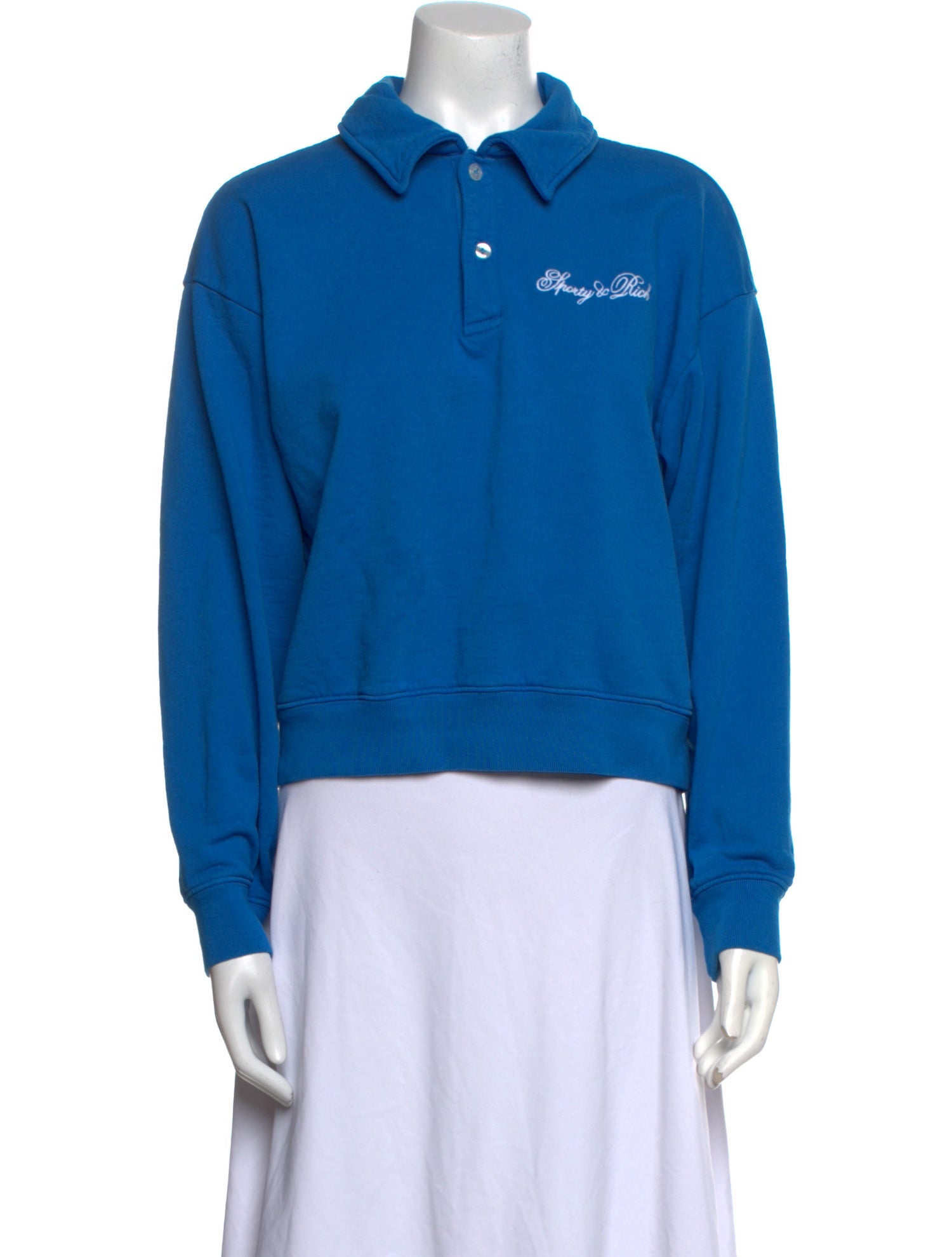 Sporty & Rich Long Sleeve Sweatshirt