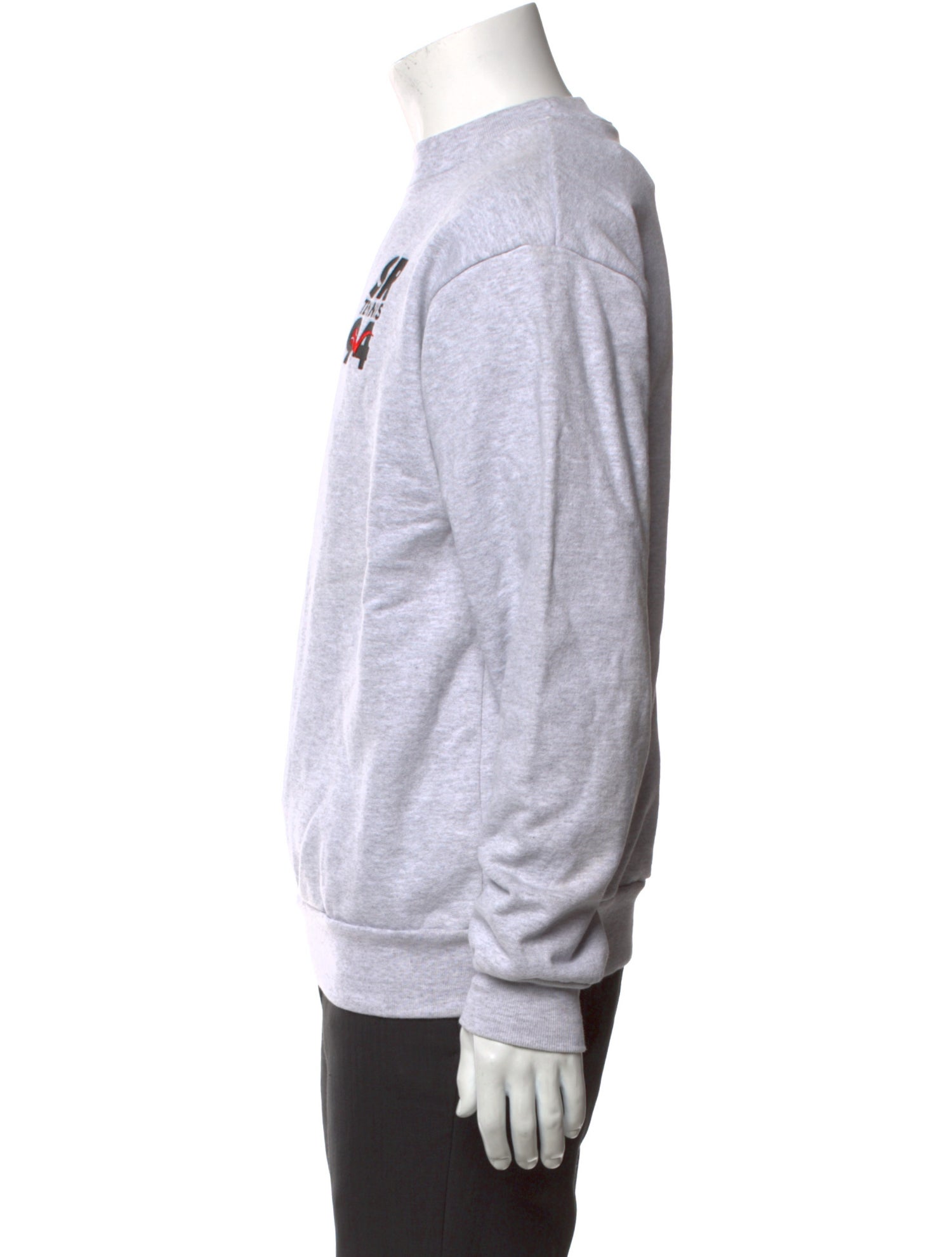 Sporty & Rich Graphic Print Crew Neck Sweatshirt