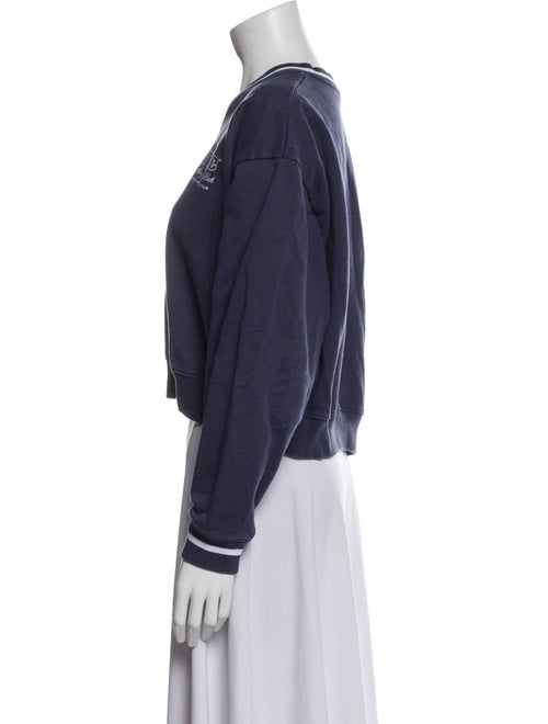 Sporty & Rich Graphic Print Embroidered Accent Lounge Set