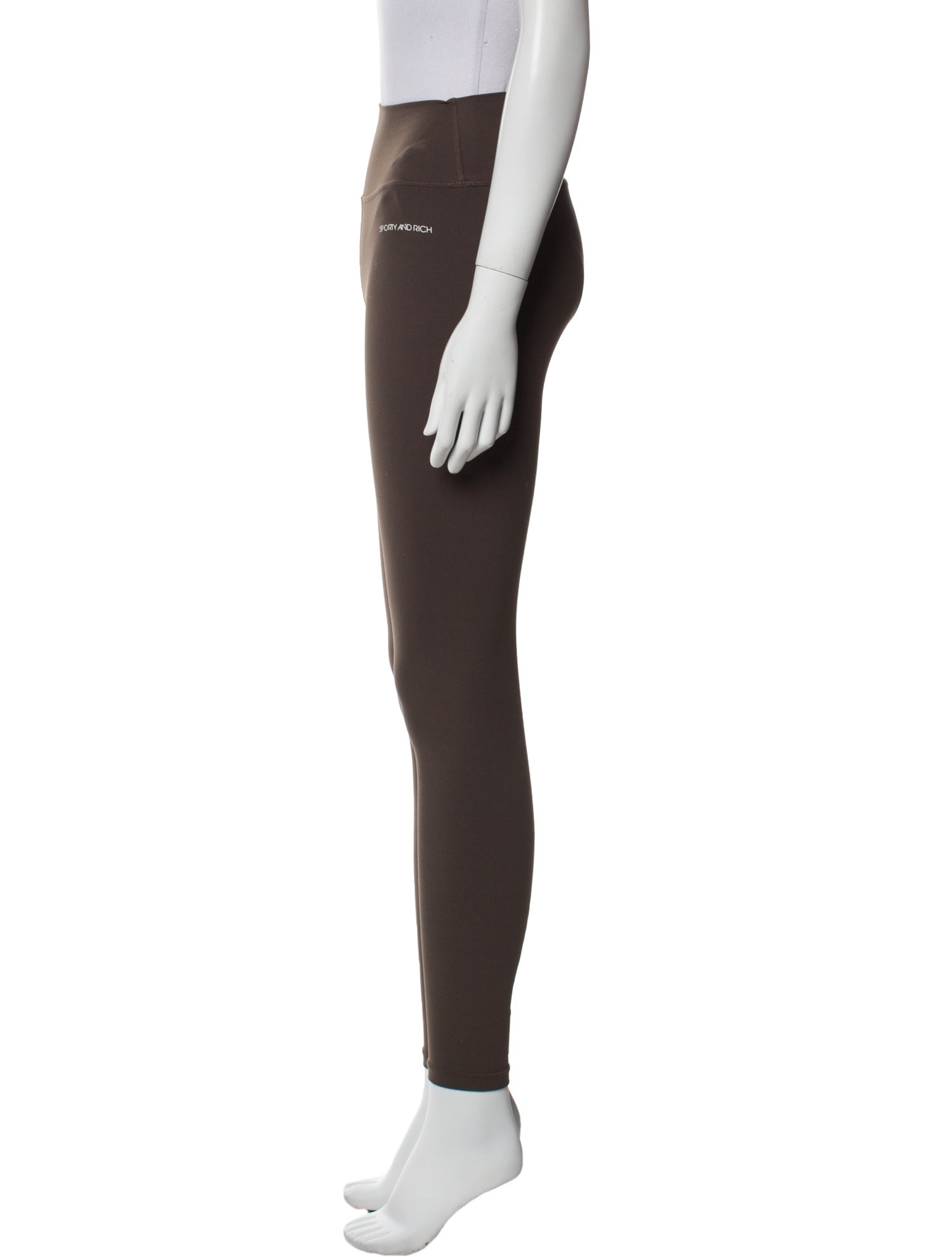 Sporty & Rich Nylon Skinny Leg Pants