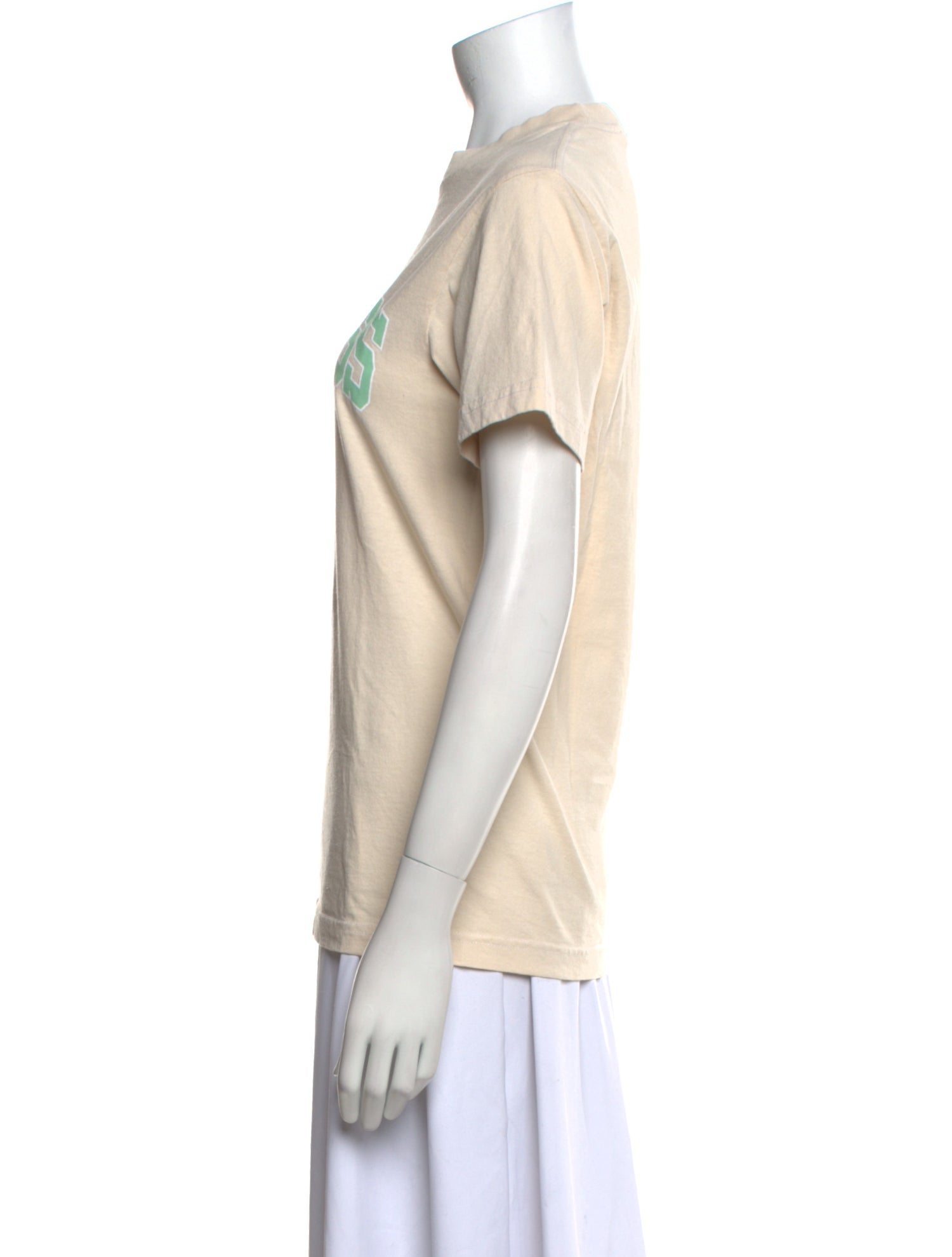 Sporty & Rich Graphic Print Crew Neck T-Shirt