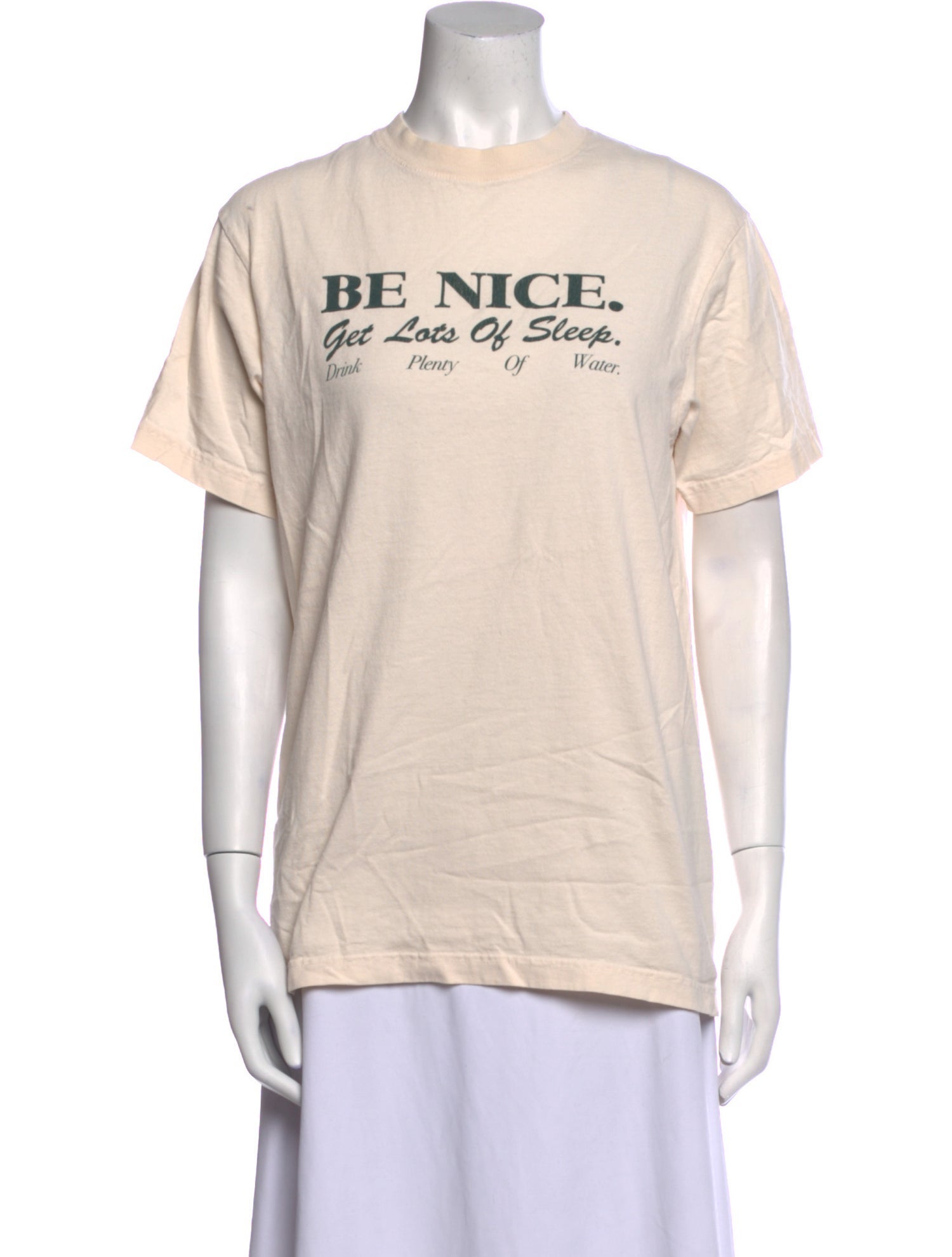 Sporty & Rich Graphic Print Crew Neck T-Shirt