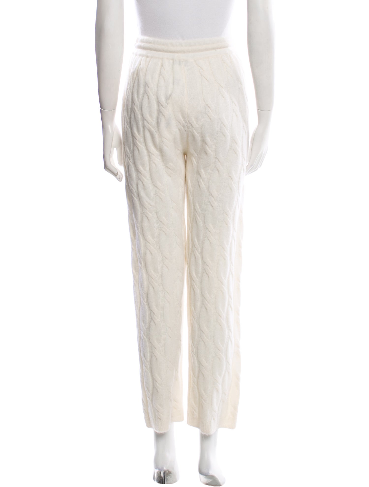 Sporty & Rich Cashmere Straight Leg Pants