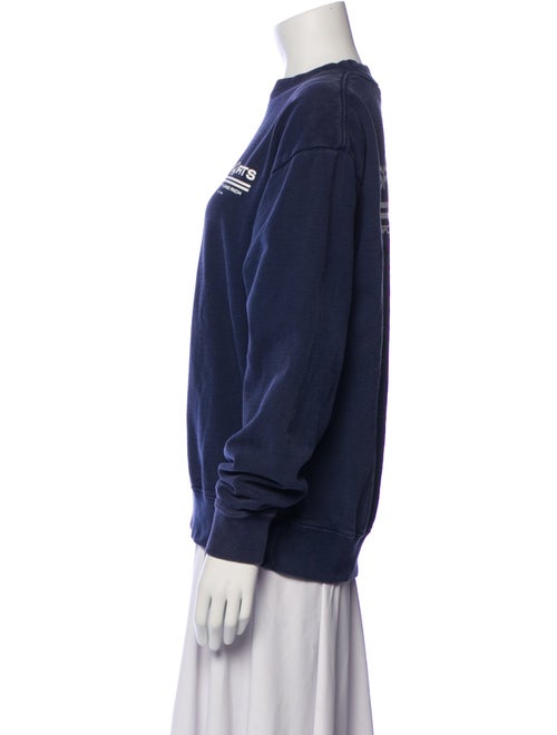 Sporty & Rich Graphic Print Crew Neck Sweatshirt