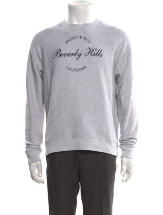 Sporty & Rich Graphic Print Crew Neck T-Shirt