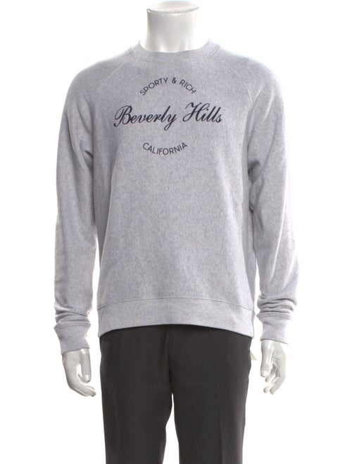 Sporty & Rich Graphic Print Crew Neck T-Shirt