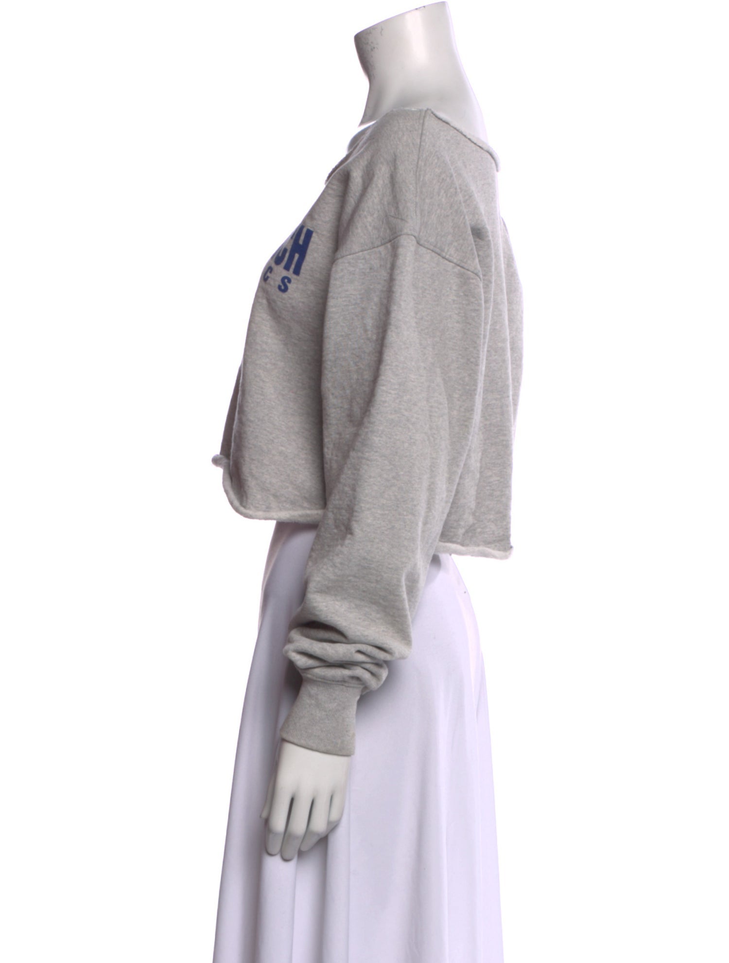 Sporty & Rich Graphic Print Crew Neck Sweatshirt