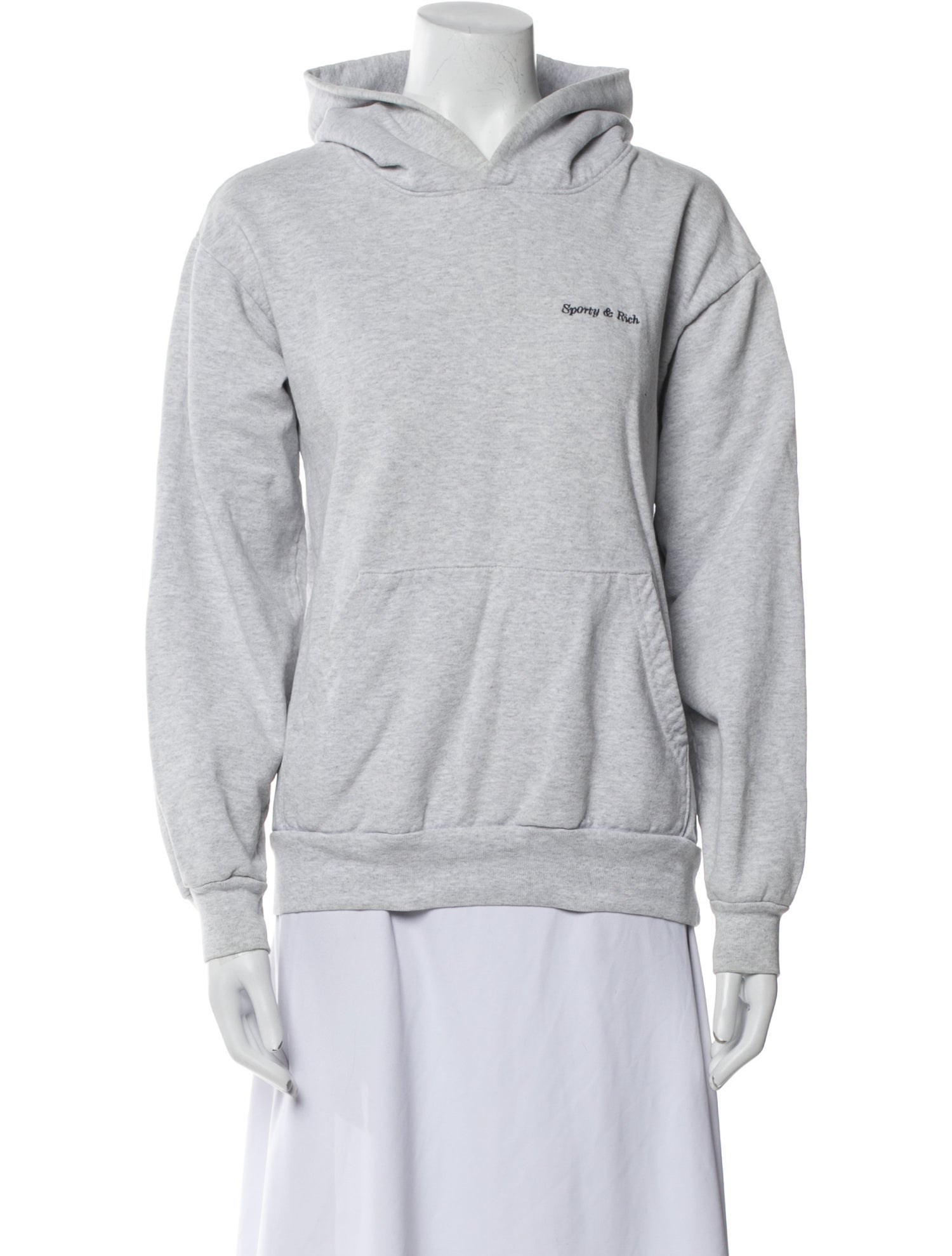 Sporty & Rich Crew Neck Long Sleeve Sweatshirt