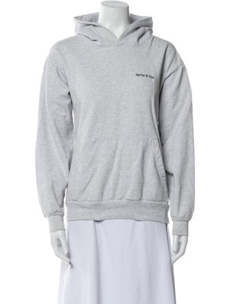 Sporty & Rich Crew Neck Long Sleeve Sweatshirt