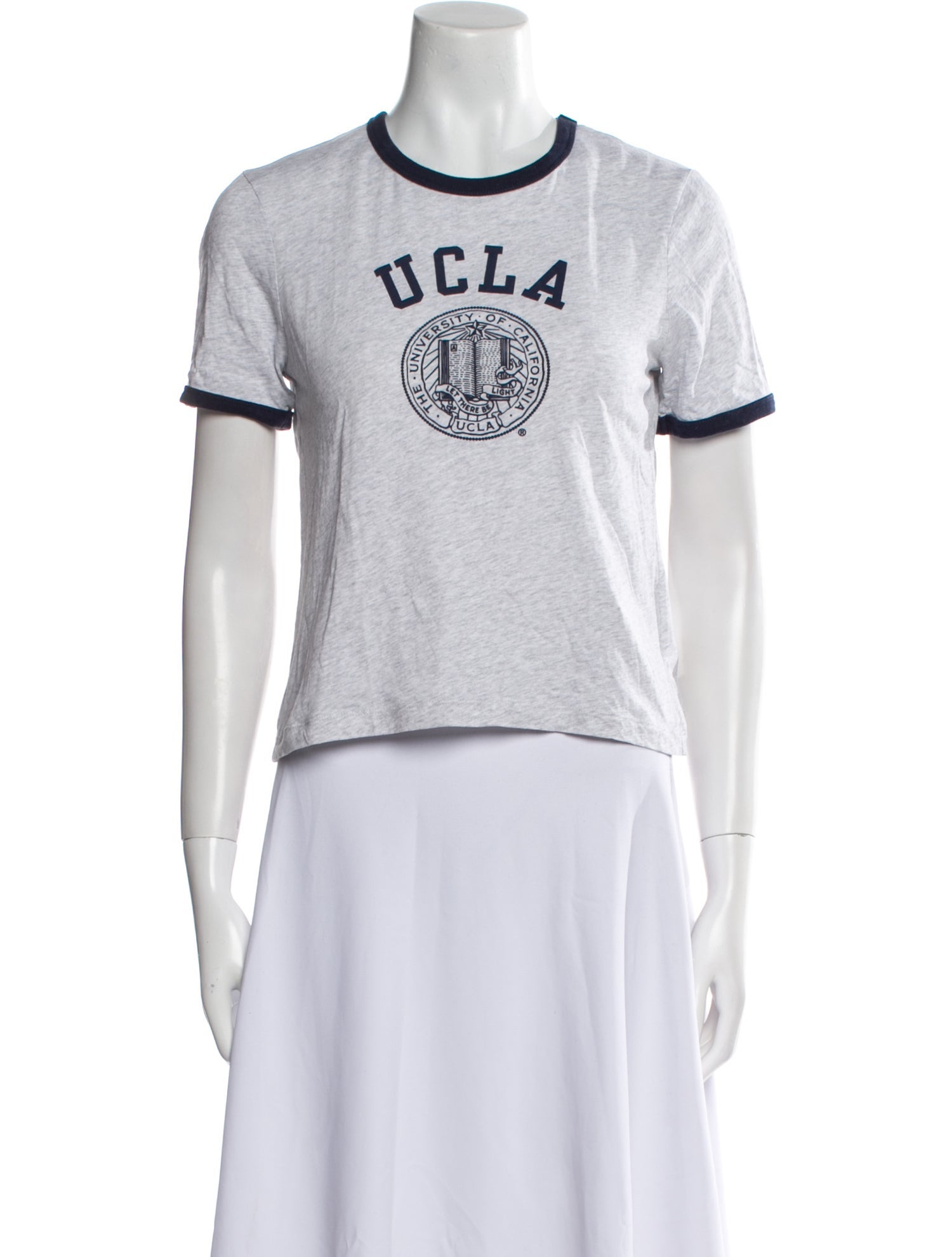 Sporty & Rich Graphic Print Crew Neck T-Shirt