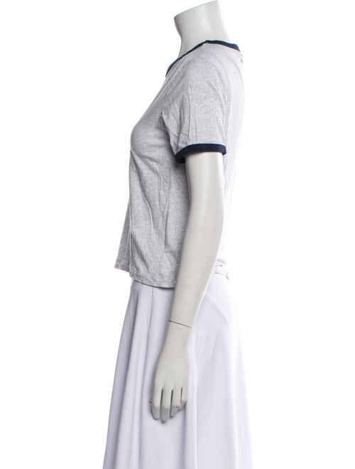 Sporty & Rich Graphic Print Crew Neck T-Shirt