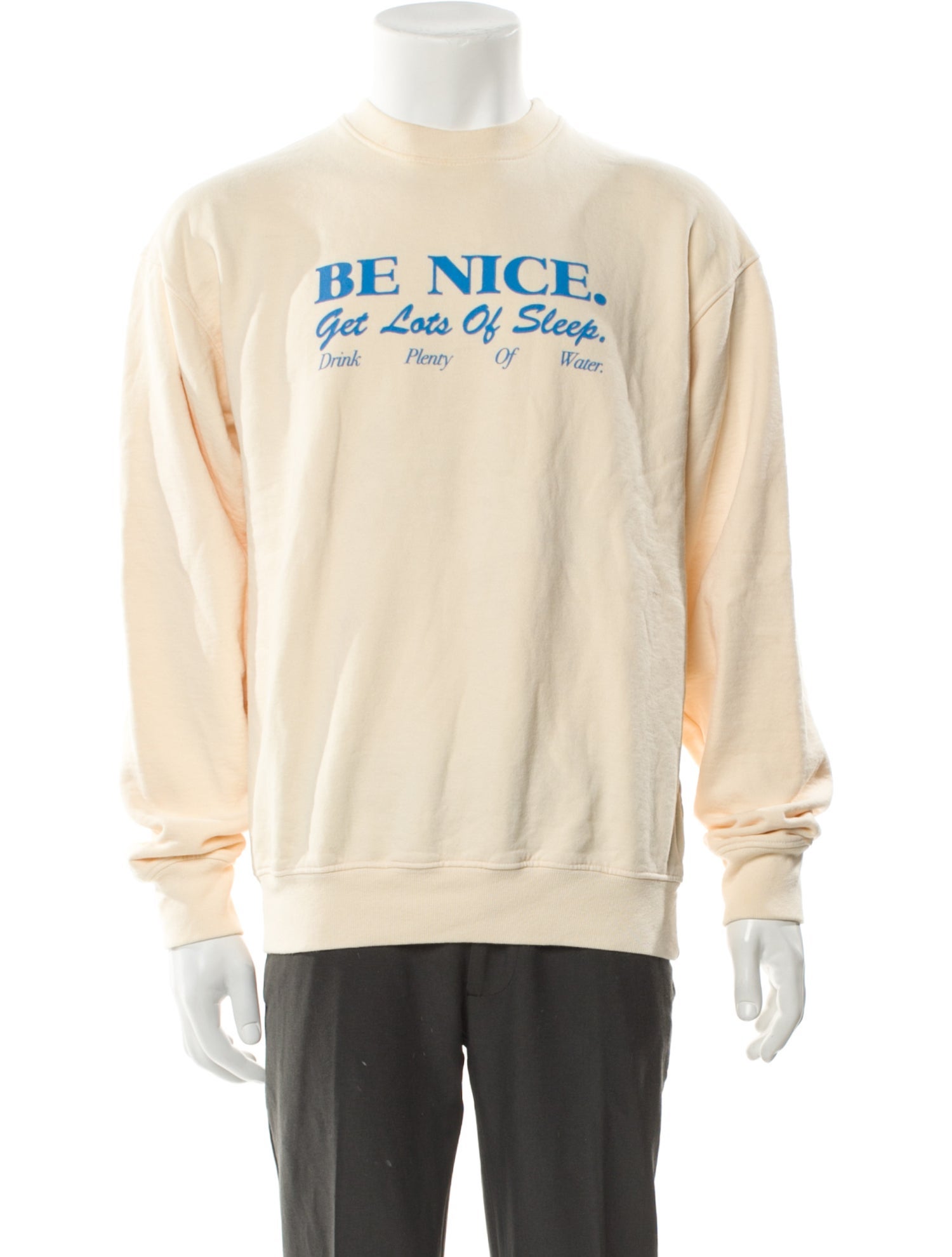 Sporty & Rich Graphic Print Crew Neck Sweatshirt
