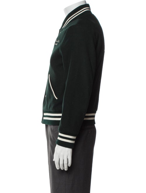 Sporty & Rich Wool Striped Varsity Jacket