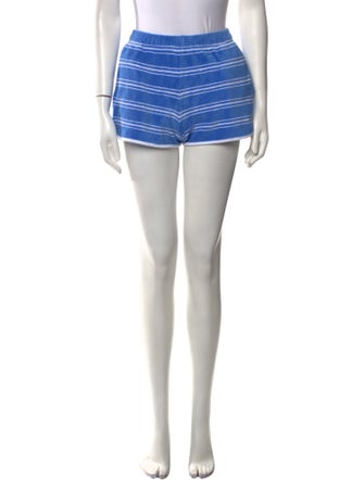 Sporty & Rich Striped Mini Shorts