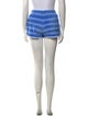Sporty & Rich Striped Mini Shorts