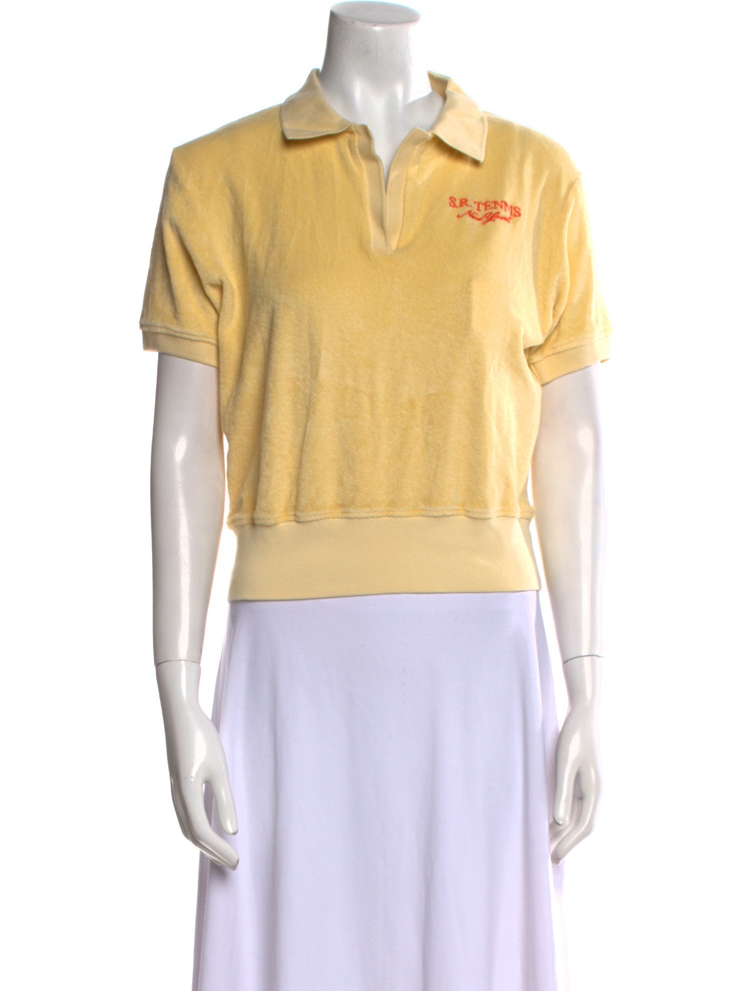 Sporty & Rich Short Sleeve Polo