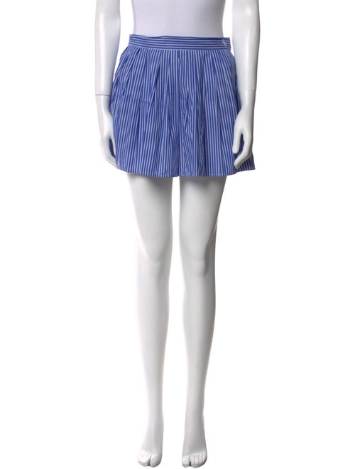 Sporty & Rich Striped Mini Skirt