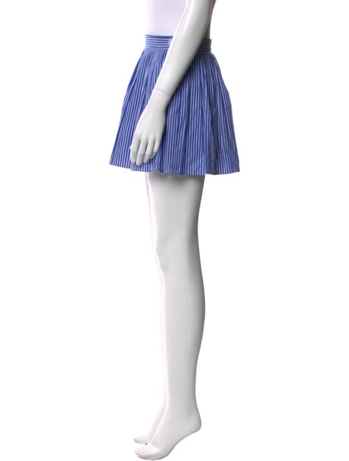 Sporty & Rich Striped Mini Skirt