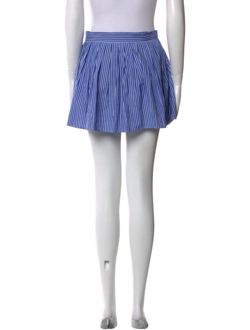 Sporty & Rich Striped Mini Skirt