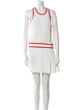 Sporty & Rich Striped Mini Dress