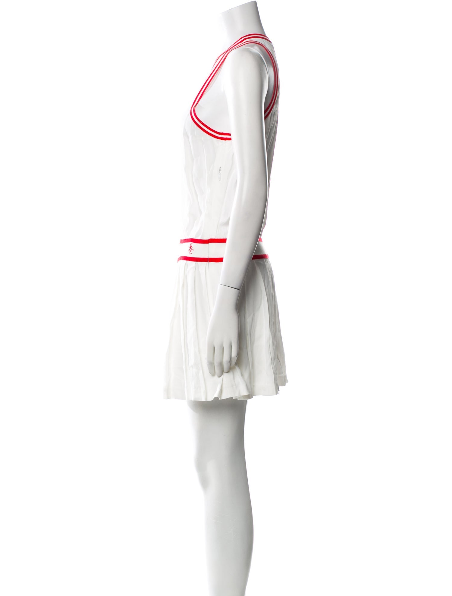 Sporty & Rich Striped Mini Dress