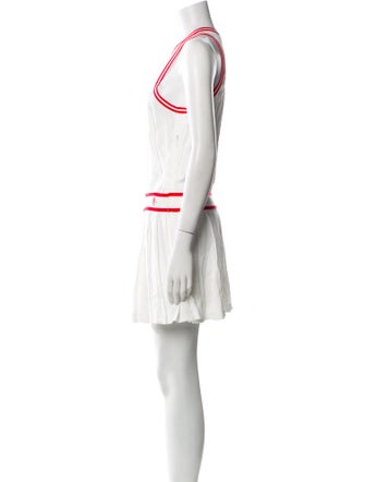 Sporty & Rich Striped Mini Dress